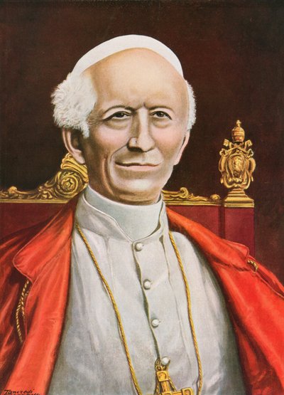 Papst Leo XIII von Tancredi Scarpelli